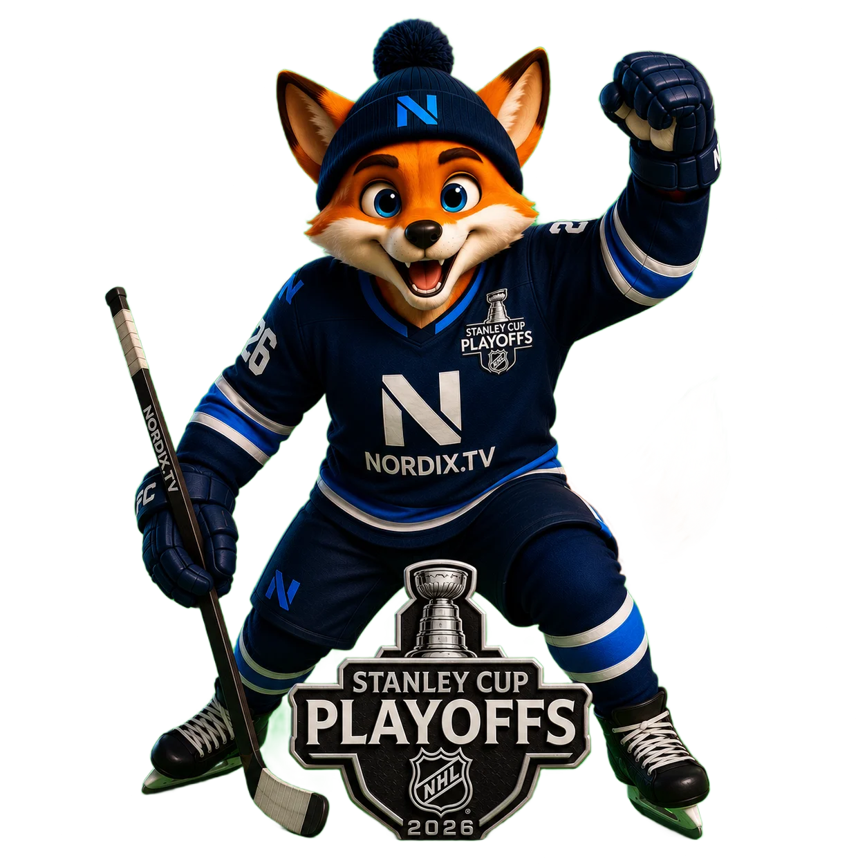 NHL Playoffs mascot
